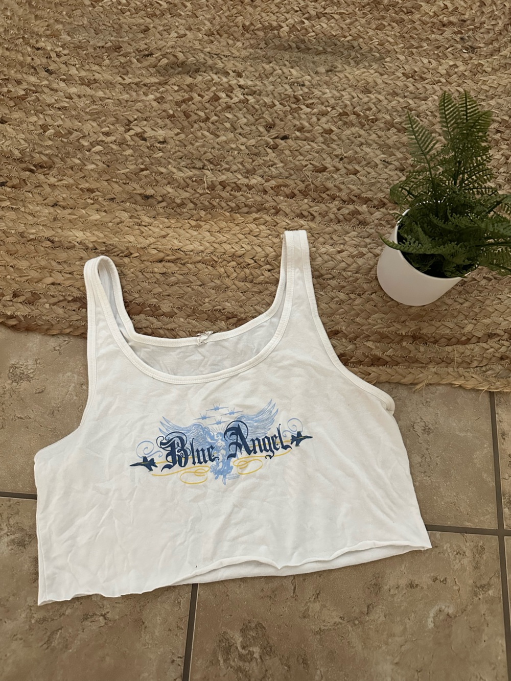 BLUE ANGEL CROP TANK